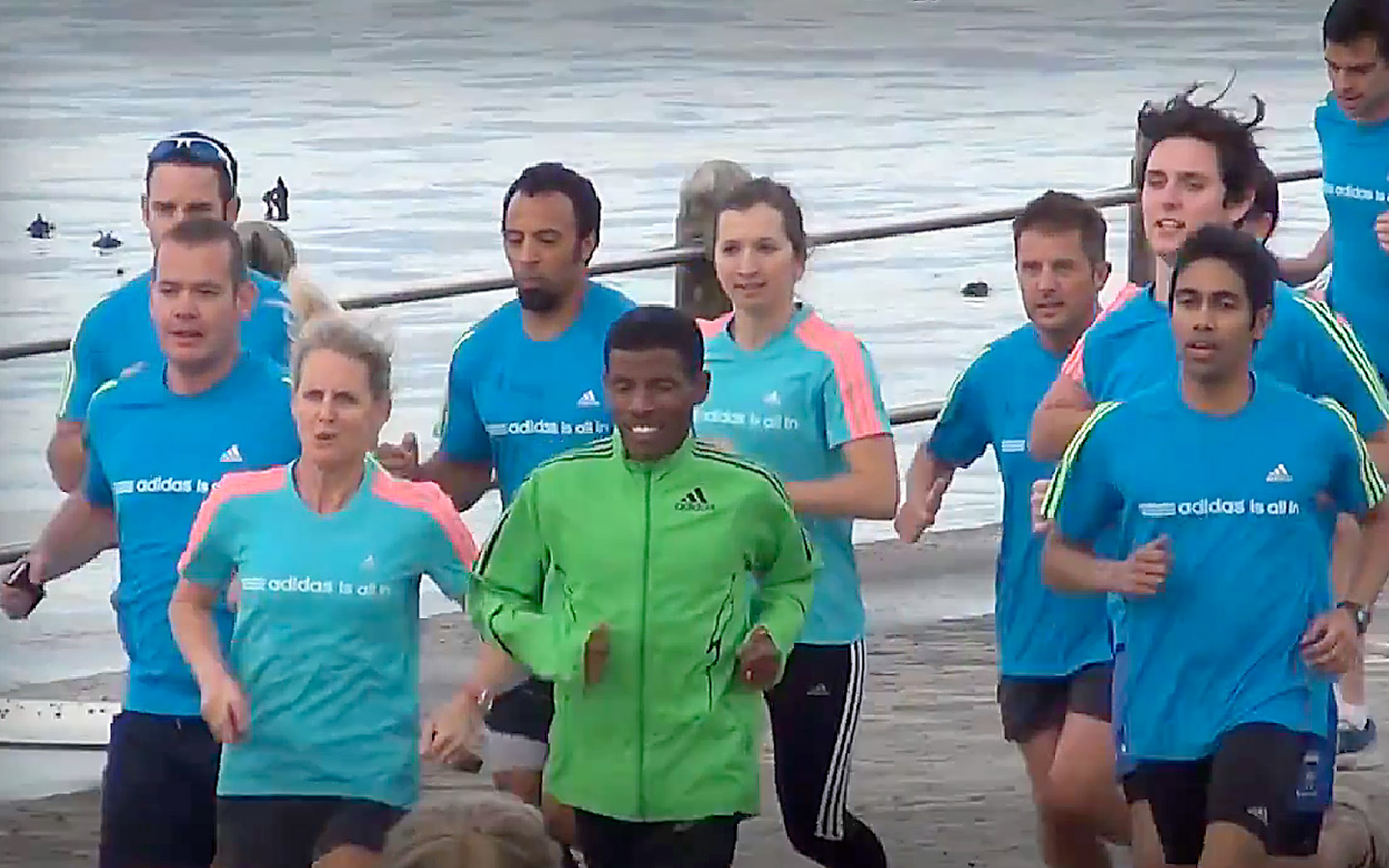 Haile Gebrselassie visits South Africa