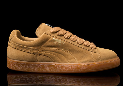 puma classic suede brown